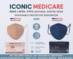 Load image into Gallery viewer, ICONIC MEDICARE KN99 Antiviral Copper Oxide Series - 10's
